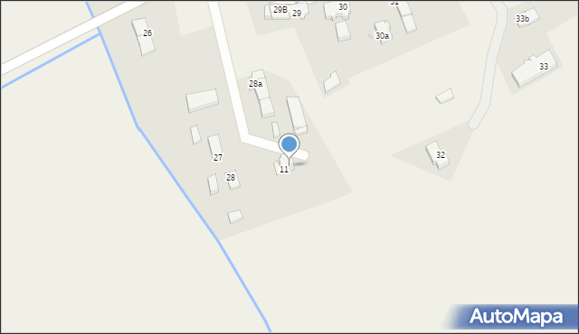 Moracz, Moracz, 28B, mapa Moracz