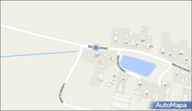 Moraczewo, Moraczewo, 32a, mapa Moraczewo