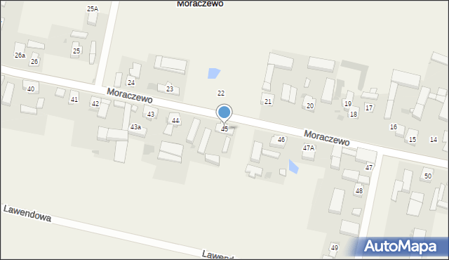 Moraczewo, Moraczewo, 45, mapa Moraczewo