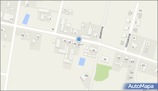 Moraczewo, Moraczewo, 57, mapa Moraczewo