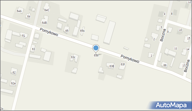 Moraczewo, Moraczewo, 63b, mapa Moraczewo