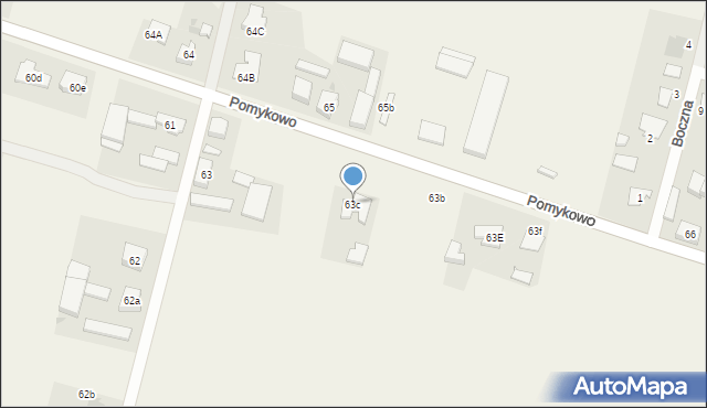 Moraczewo, Moraczewo, 63c, mapa Moraczewo