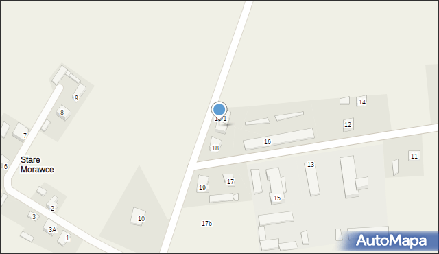 Morawce, Morawce, 18/2, mapa Morawce