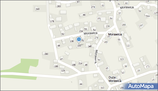 Morawica, Morawica, 143, mapa Morawica