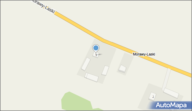 Morawy-Laski, Morawy-Laski, 3, mapa Morawy-Laski