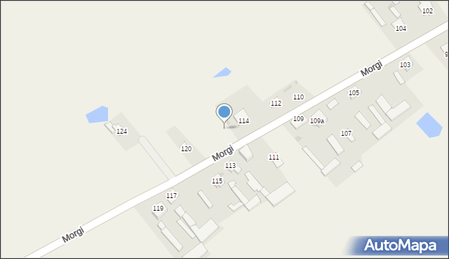 Morgi, Morgi, 116, mapa Morgi