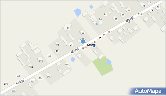 Morgi, Morgi, 91, mapa Morgi