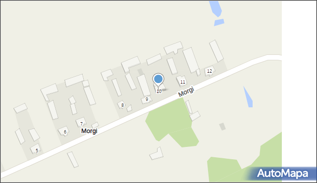 Morgi, Morgi, 10, mapa Morgi