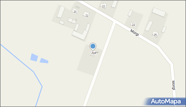 Morgi, Morgi, 21A, mapa Morgi