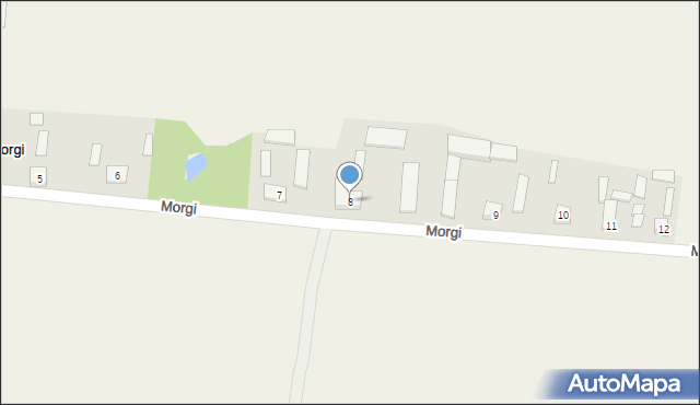 Morgi, Morgi, 8, mapa Morgi