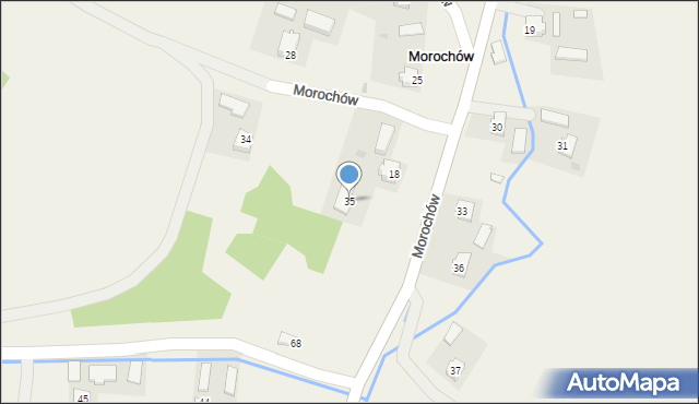 Morochów, Morochów, 35, mapa Morochów