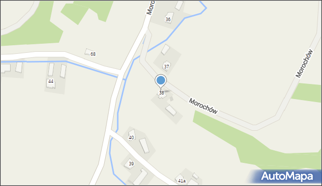 Morochów, Morochów, 38, mapa Morochów