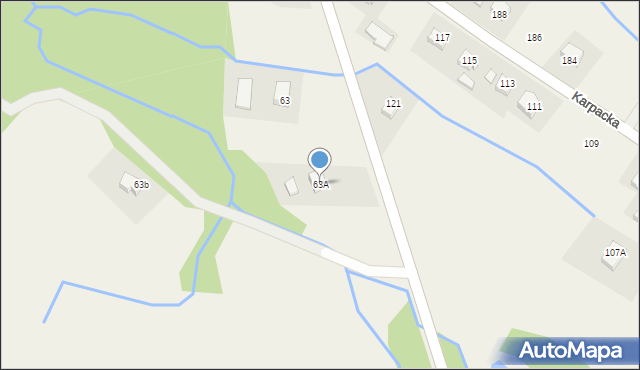 Morochów, Morochów, 63A, mapa Morochów