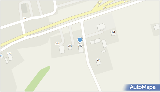 Morsk, Morsk, 30E, mapa Morsk