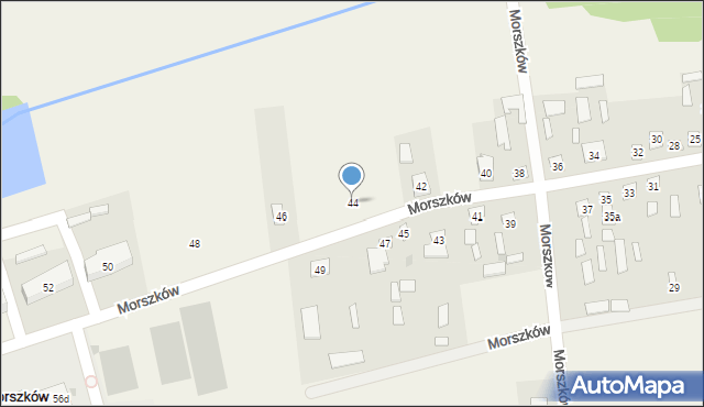 Morszków, Morszków, 44, mapa Morszków