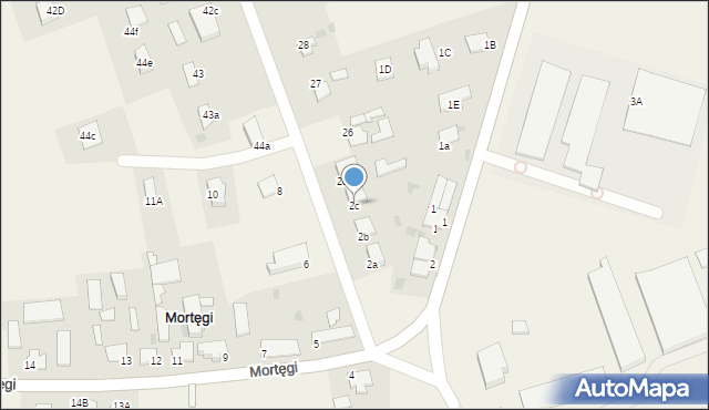 Mortęgi, Mortęgi, 2c, mapa Mortęgi