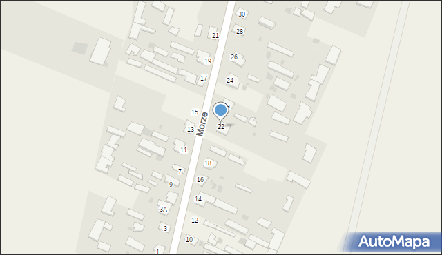 Morze, Morze, 22, mapa Morze