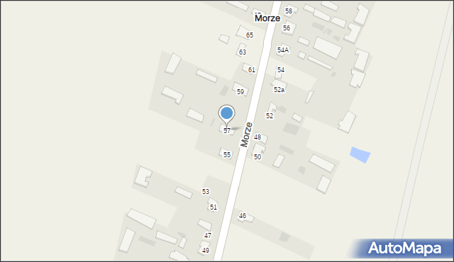 Morze, Morze, 57, mapa Morze