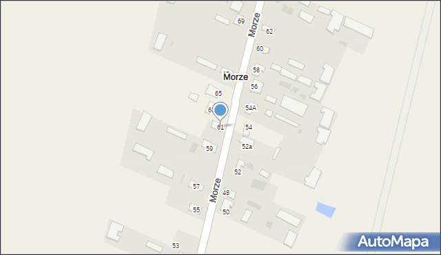 Morze, Morze, 61, mapa Morze