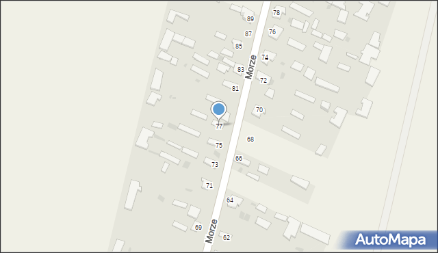 Morze, Morze, 77, mapa Morze