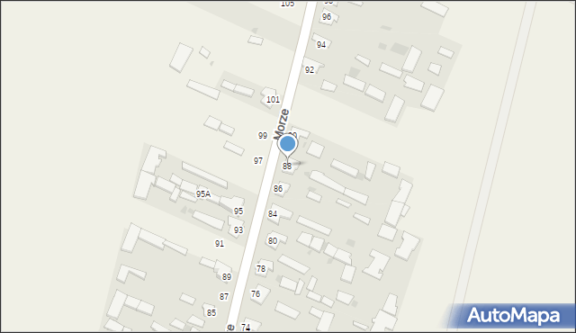 Morze, Morze, 88, mapa Morze