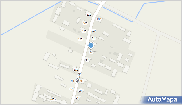 Morze, Morze, 94, mapa Morze