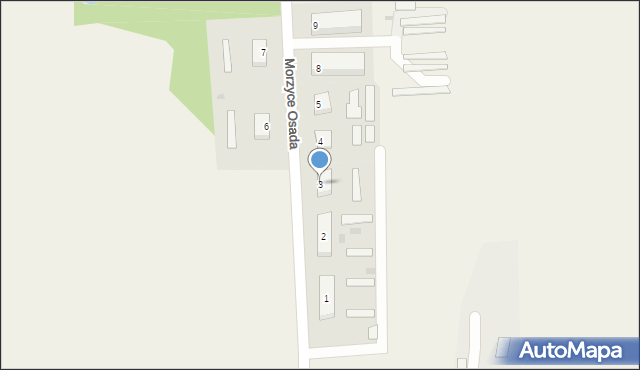 Morzyce, Morzyce, 3, mapa Morzyce
