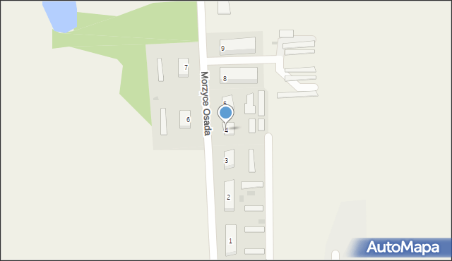 Morzyce, Morzyce, 4, mapa Morzyce