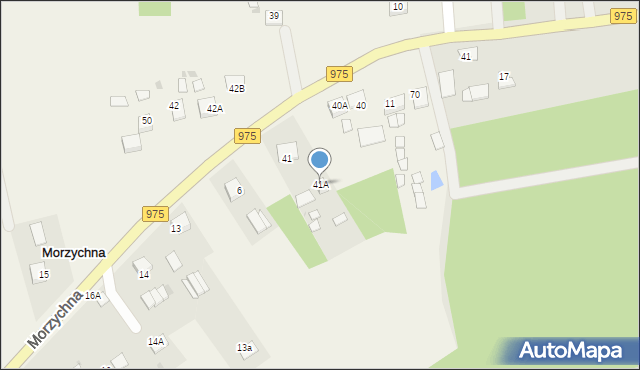 Morzychna, Morzychna, 41A, mapa Morzychna