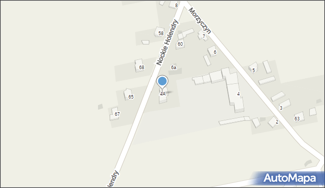 Morzyczyn, Morzyczyn, 4A, mapa Morzyczyn