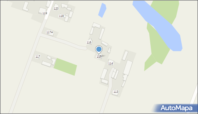 Morzyczyn-Włóki, Morzyczyn-Włóki, 115, mapa Morzyczyn-Włóki