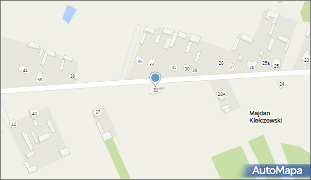 Morzyczyn-Włóki, Morzyczyn-Włóki, 34, mapa Morzyczyn-Włóki