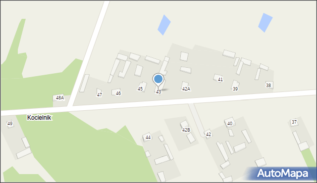 Morzyczyn-Włóki, Morzyczyn-Włóki, 43, mapa Morzyczyn-Włóki