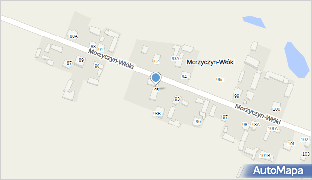 Morzyczyn-Włóki, Morzyczyn-Włóki, 95, mapa Morzyczyn-Włóki