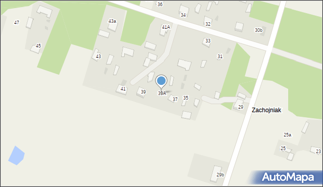 Mościbrody, Mościbrody, 39A, mapa Mościbrody