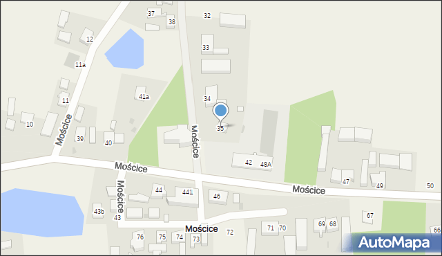 Mościce, Mościce, 35, mapa Mościce