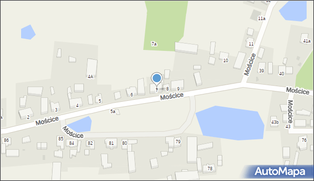 Mościce, Mościce, 7, mapa Mościce
