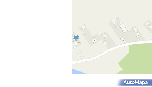 Mościce Dolne, Mościce Dolne, 1, mapa Mościce Dolne