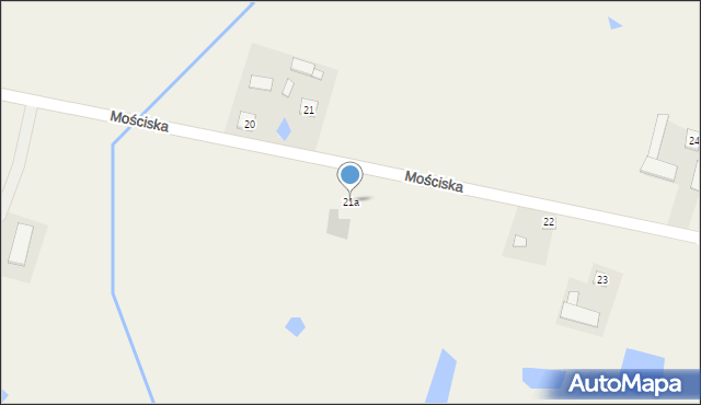 Mościska, Mościska, 21a, mapa Mościska