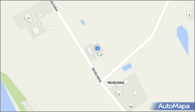 Mościska, Mościska, 7, mapa Mościska