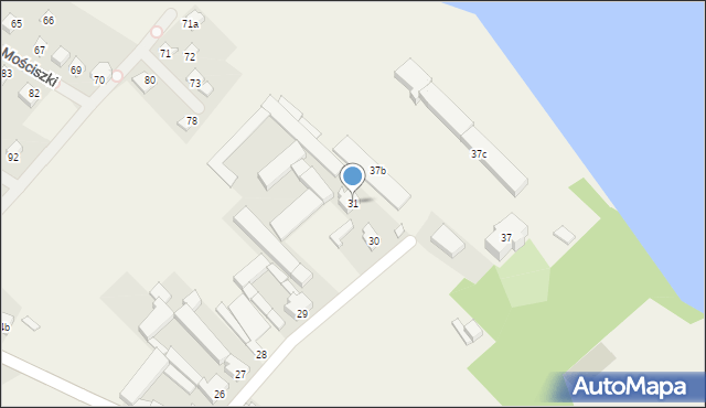 Mościszki, Mościszki, 31, mapa Mościszki