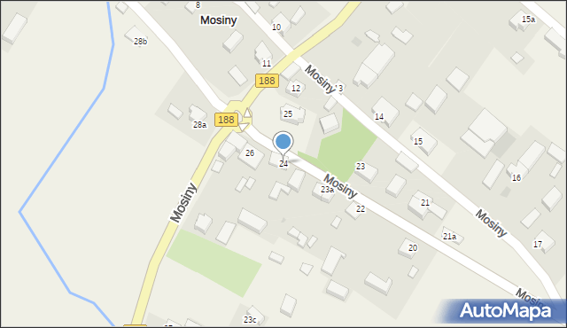 Mosiny, Mosiny, 24, mapa Mosiny