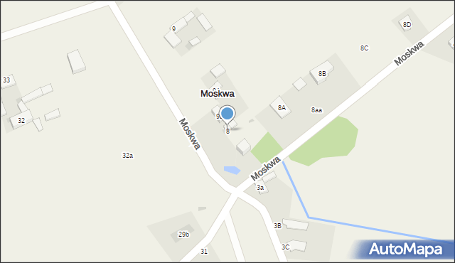 Moskwa, Moskwa, 8, mapa Moskwa