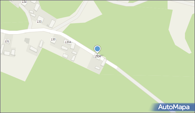 Mostki, Mostki, 150A, mapa Mostki