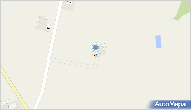 Mostki, Mostki, 45, mapa Mostki