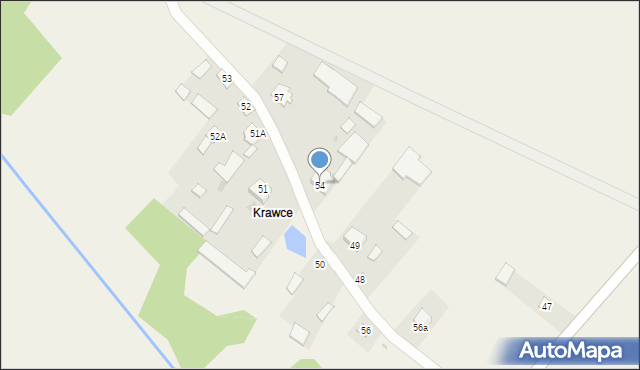 Mostów, Mostów, 54, mapa Mostów