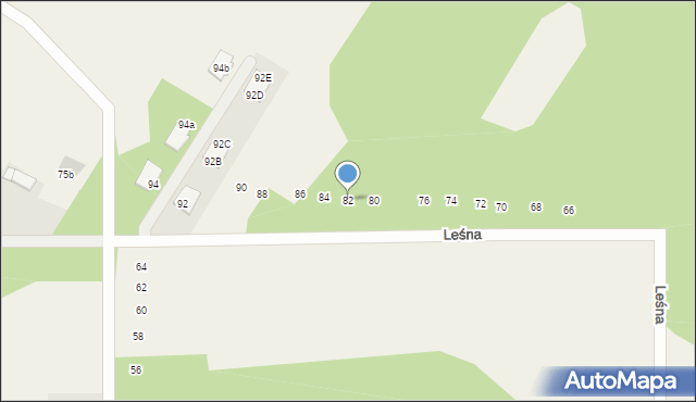 Mostówka, Mostówka, 82, mapa Mostówka