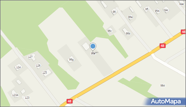 Moszczanka, Moszczanka, 96e, mapa Moszczanka