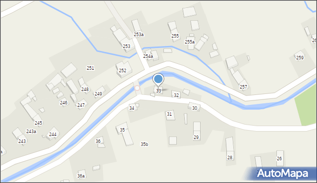 Moszczanka, Moszczanka, 33, mapa Moszczanka