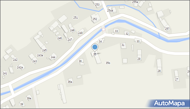 Moszczanka, Moszczanka, 35, mapa Moszczanka